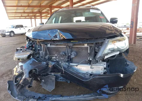 2017 Nissan Pathfinder Platinum from USA, damaged, VIN 5N1DR2MN7HC602716